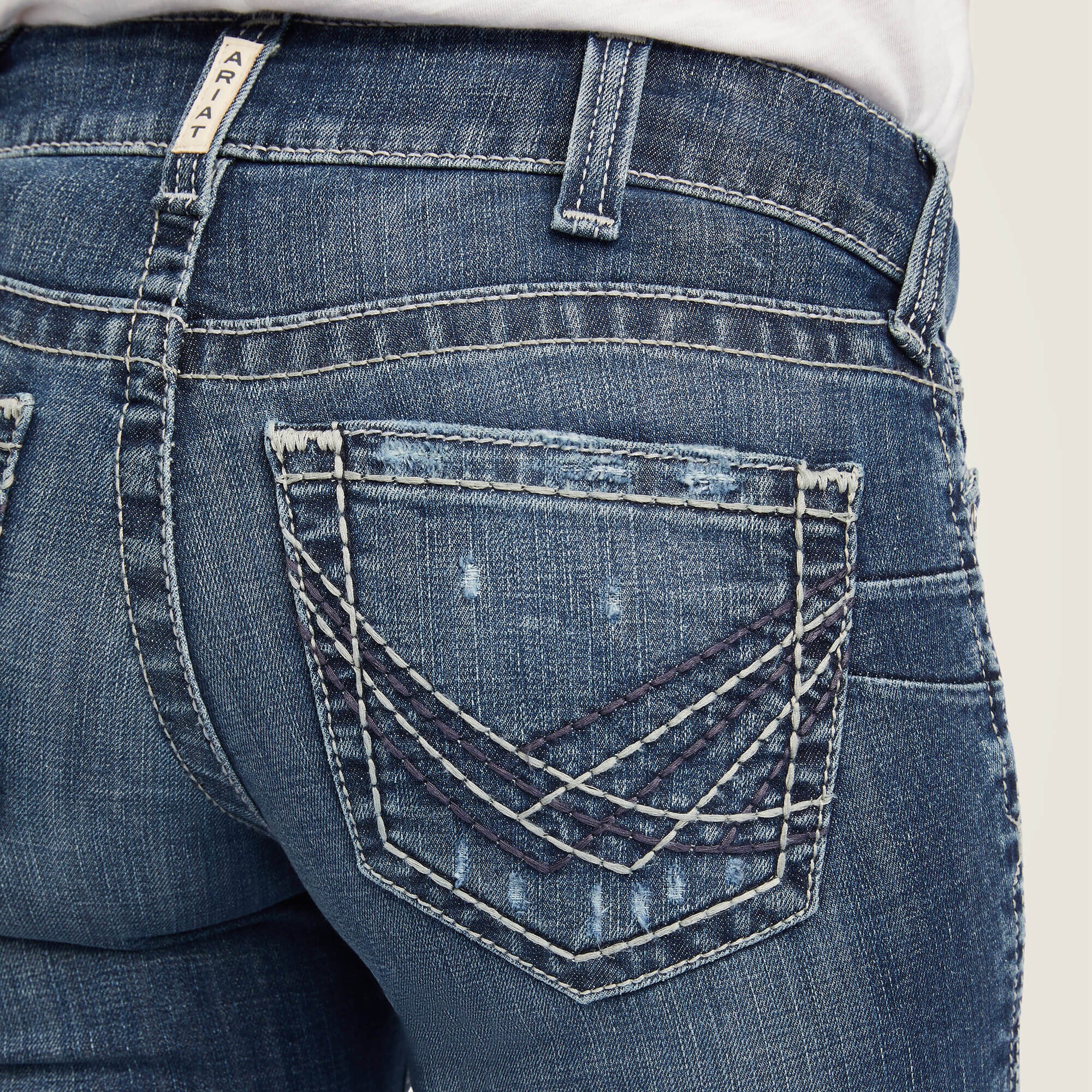 R.E.A.L. Mid Rise Raquel Boot Cut Jean-Ariat
