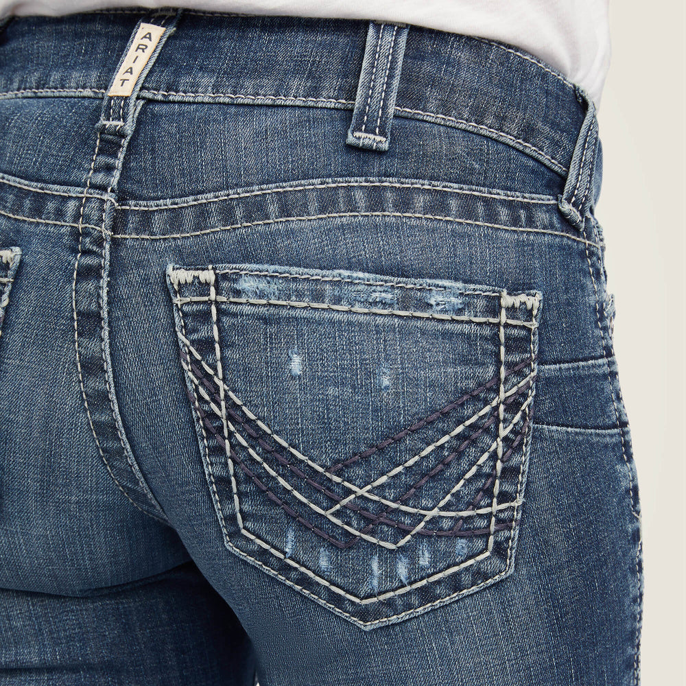 R.E.A.L. Mid Rise Raquel Boot Cut Jean-Ariat