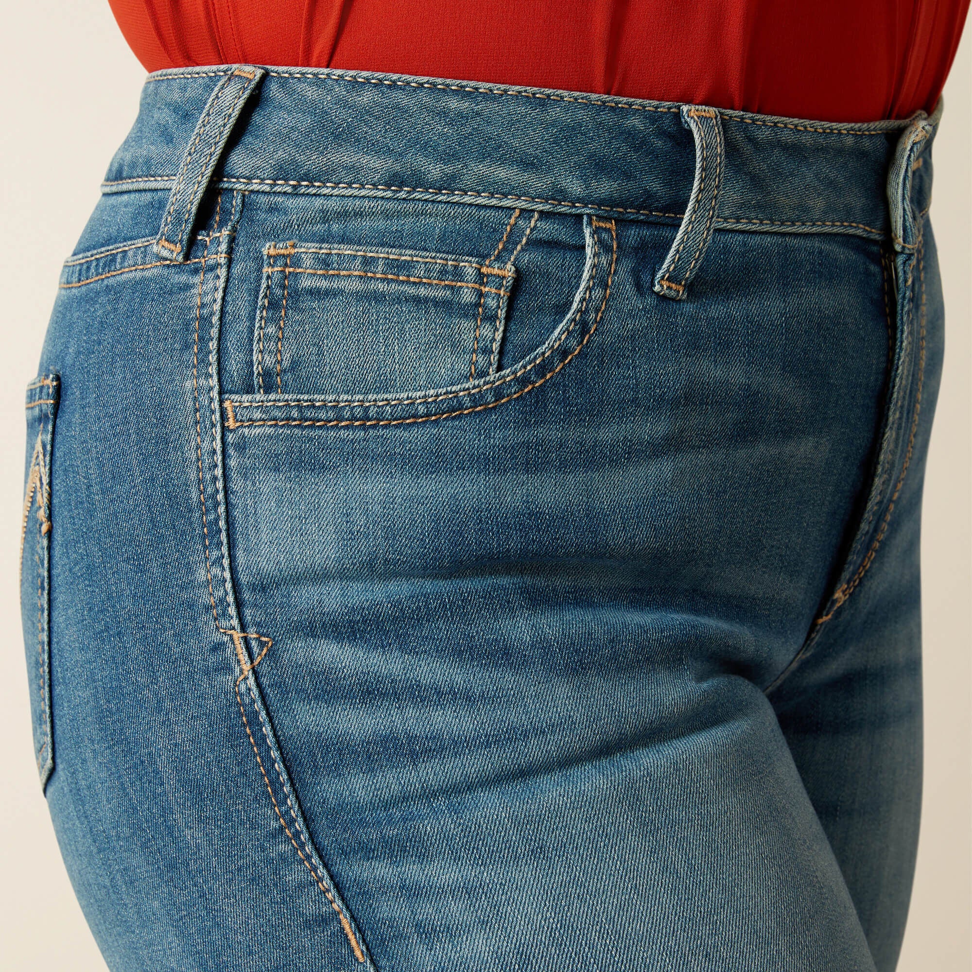 Perfect Rise Isabelle Wide Trouser Jeans-Ariat