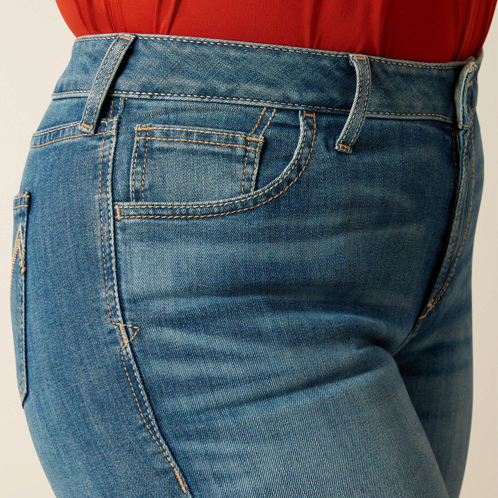 Perfect Rise Isabelle Wide Trouser Jeans-Ariat