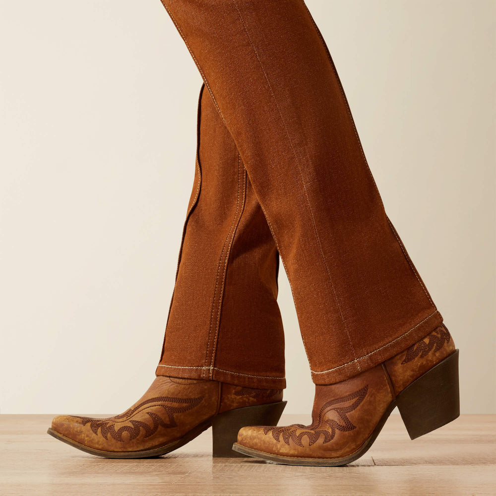 Ultra High Rise Relaxed Straight Leg Jean-Ariat