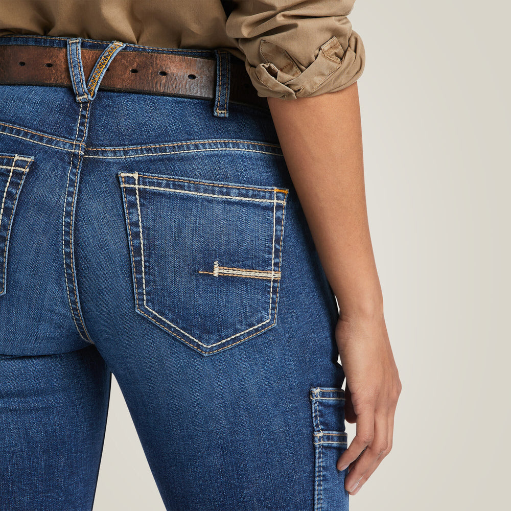 Rebar Work Flex Perfect Rise Riveter Boot Cut Jean-Ariat