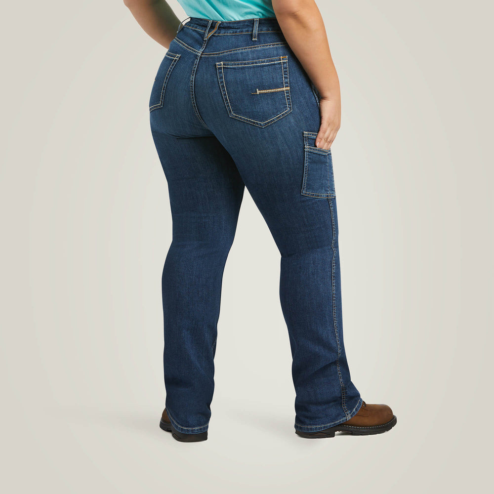 Rebar Work Flex Perfect Rise Riveter Boot Cut Jean-Ariat