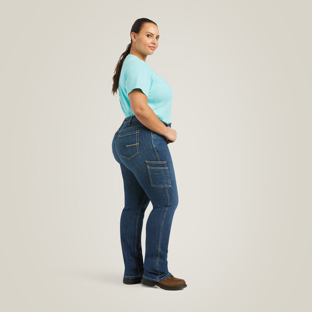 Rebar Work Flex Perfect Rise Riveter Boot Cut Jean-Ariat