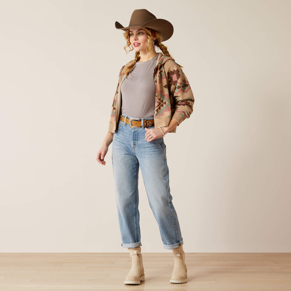 Ultra High Rise Tomboy Straight Leg Jeans-Ariat