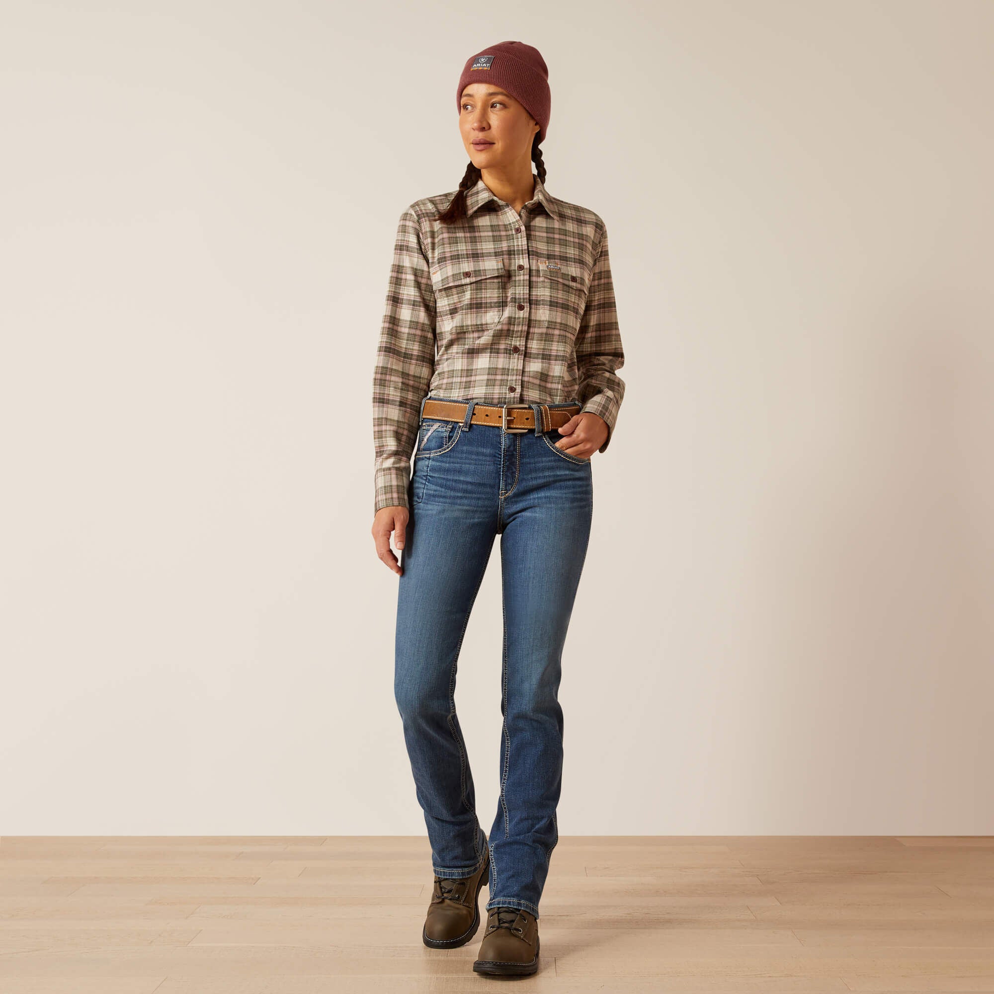 Rebar High Rise Riveter Straight Jean-Ariat