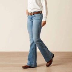 Mid Rise Giovana Leg Slim Trouser Jeans-Ariat