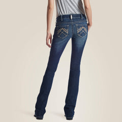 R.E.A.L. Low Rise Stretch Rosy Whipstitch Boot Cut Jean-Ariat