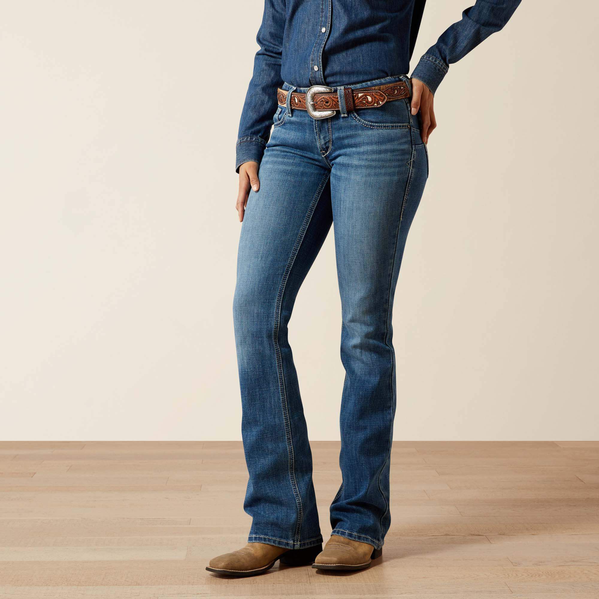 Mid Rise Aisha Boot Cut Jean-Ariat