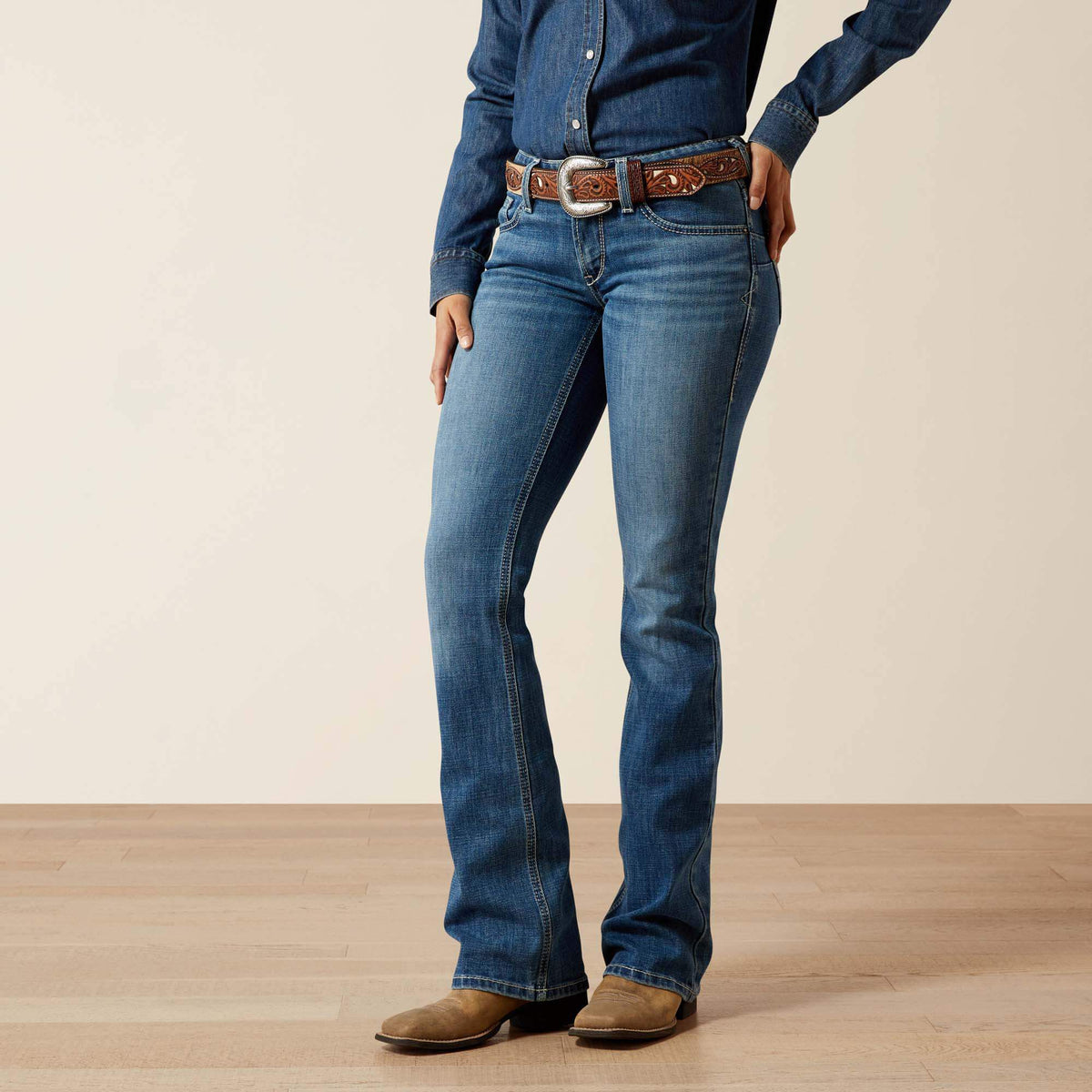 Mid Rise Aisha Boot Cut Jean-Ariat