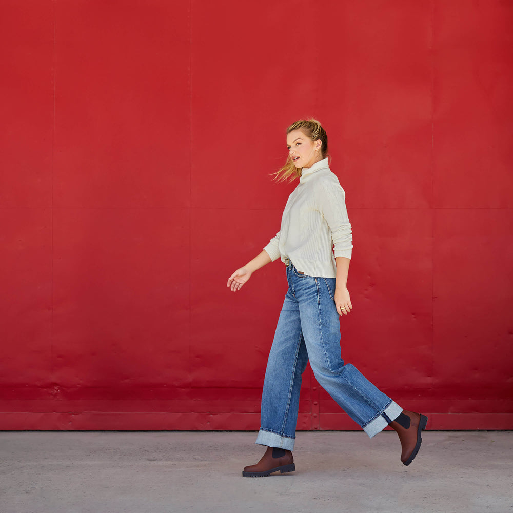 Ultra High Rise Tomboy Wide Jean-Ariat