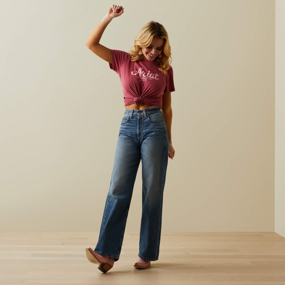 Ultra High Rise Tomboy Wide Jean-Ariat