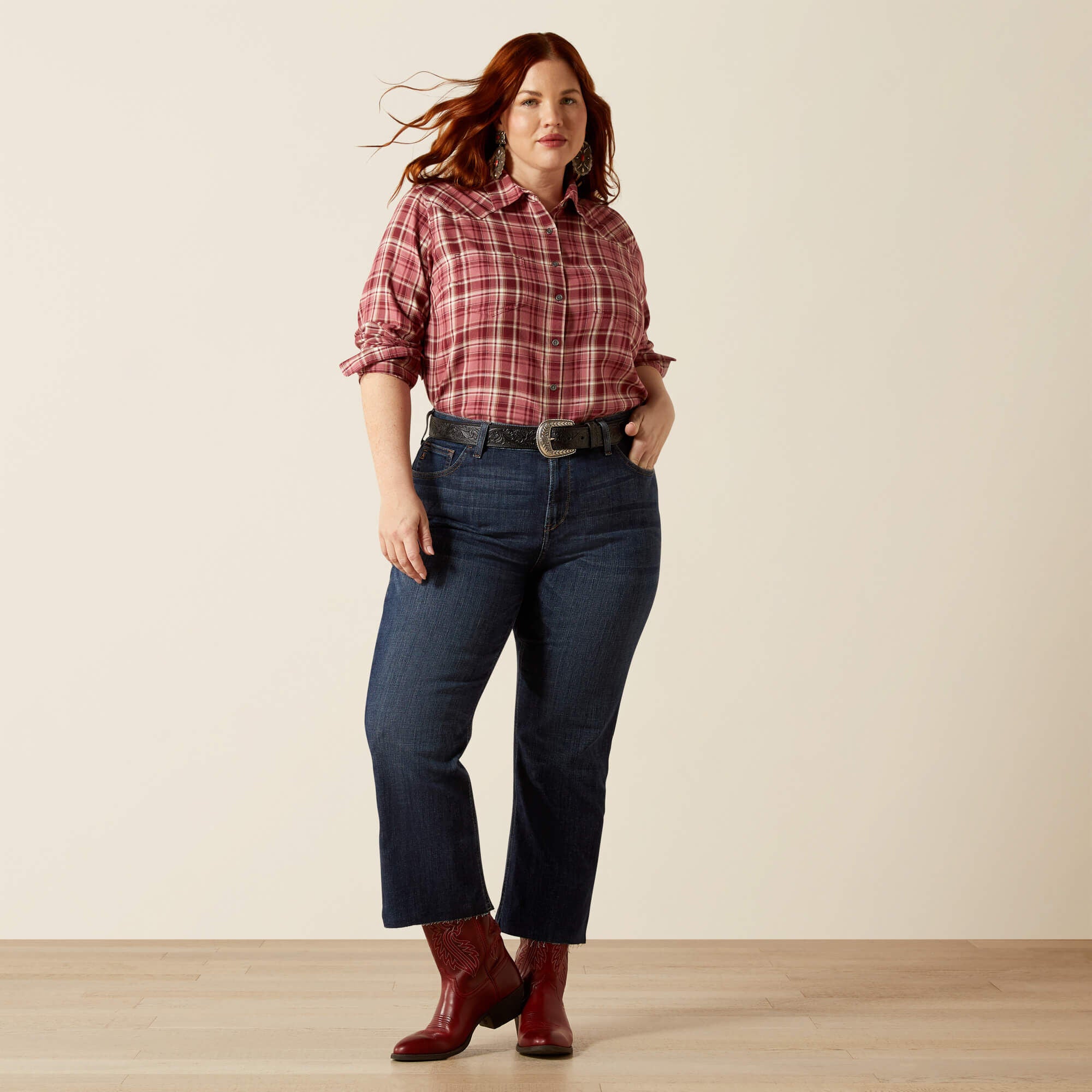 Perfect Rise Lucy Kick Flare Jean-Ariat