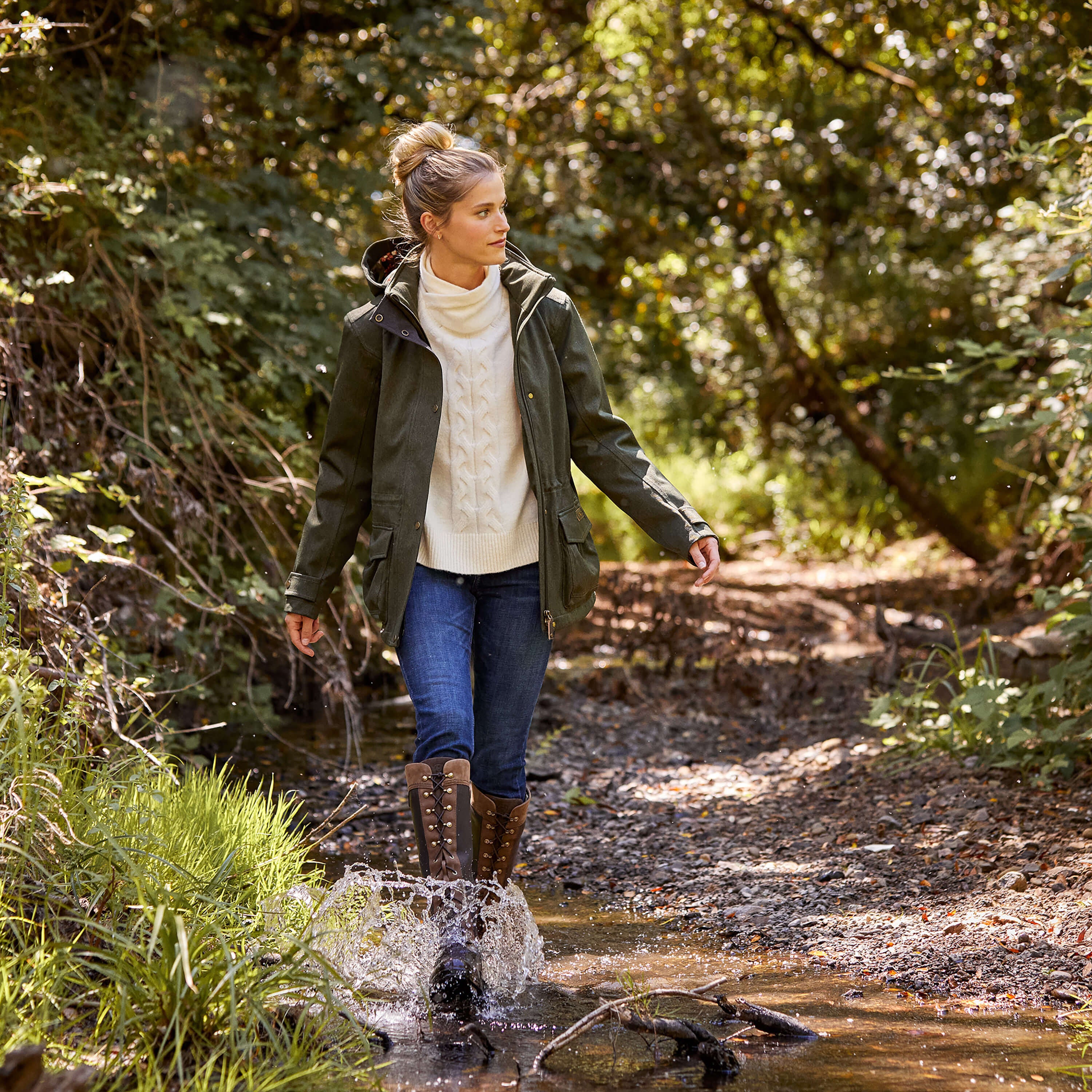 High Rise Bridle Skinny Jeans-Ariat