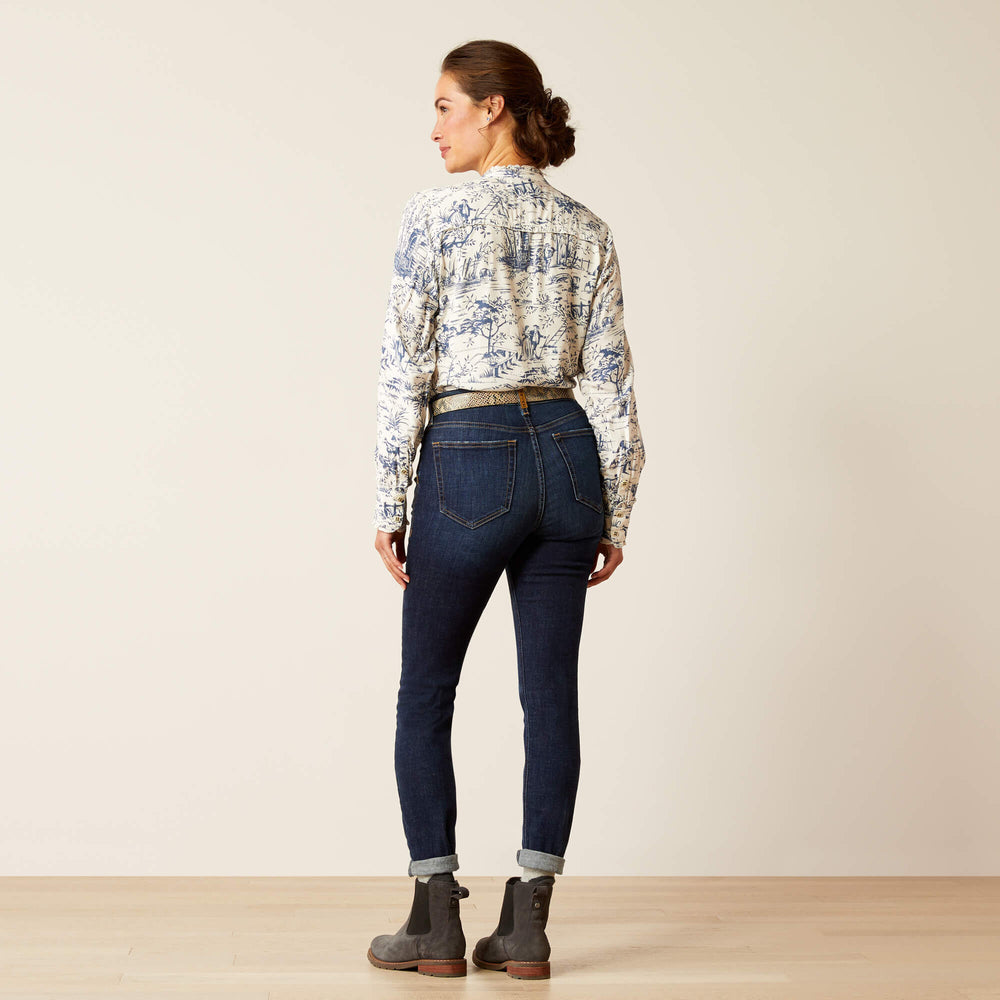 High Rise Bridle Skinny Jeans-Ariat