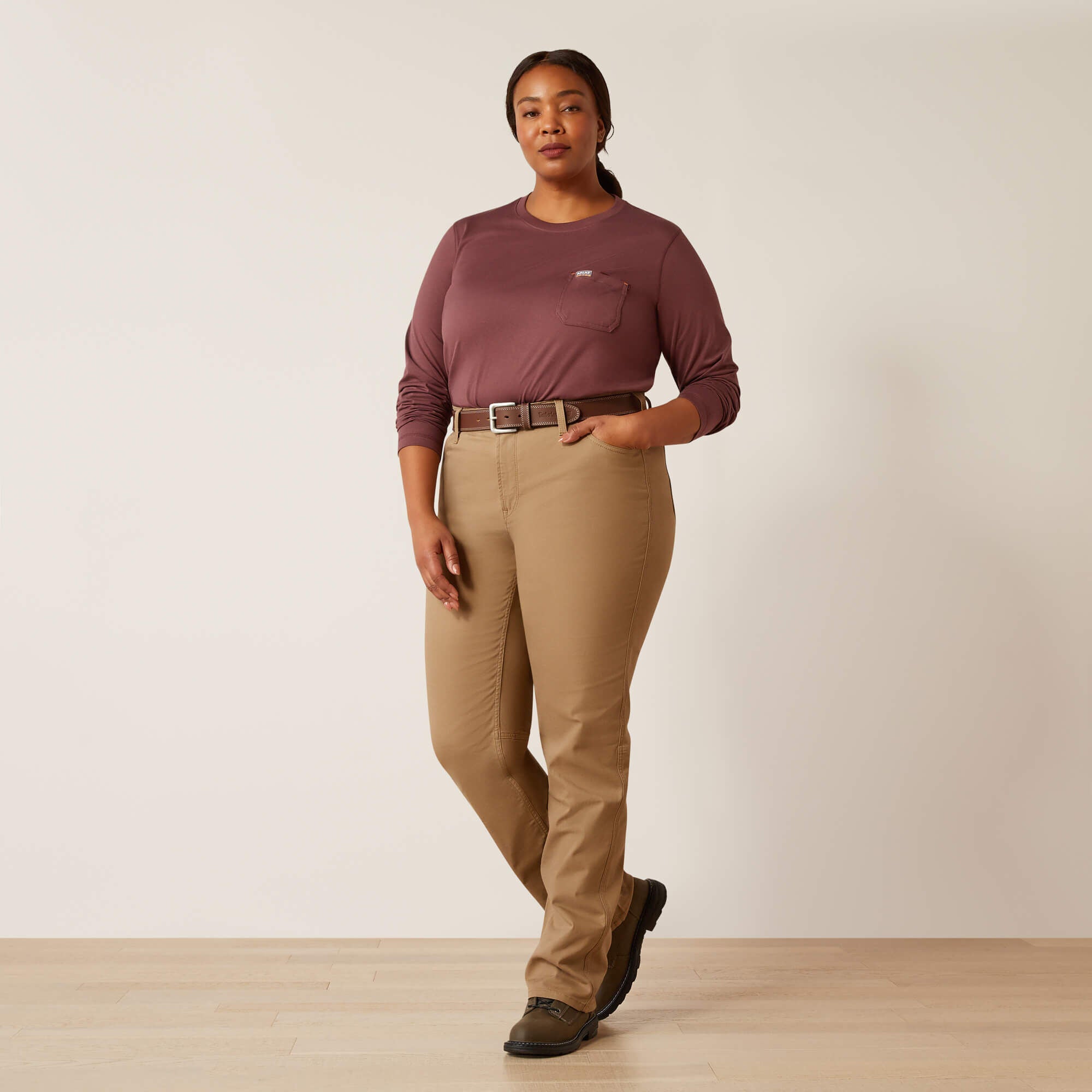 Rebar Perfect Rise Made Tough Straight Pant-Ariat