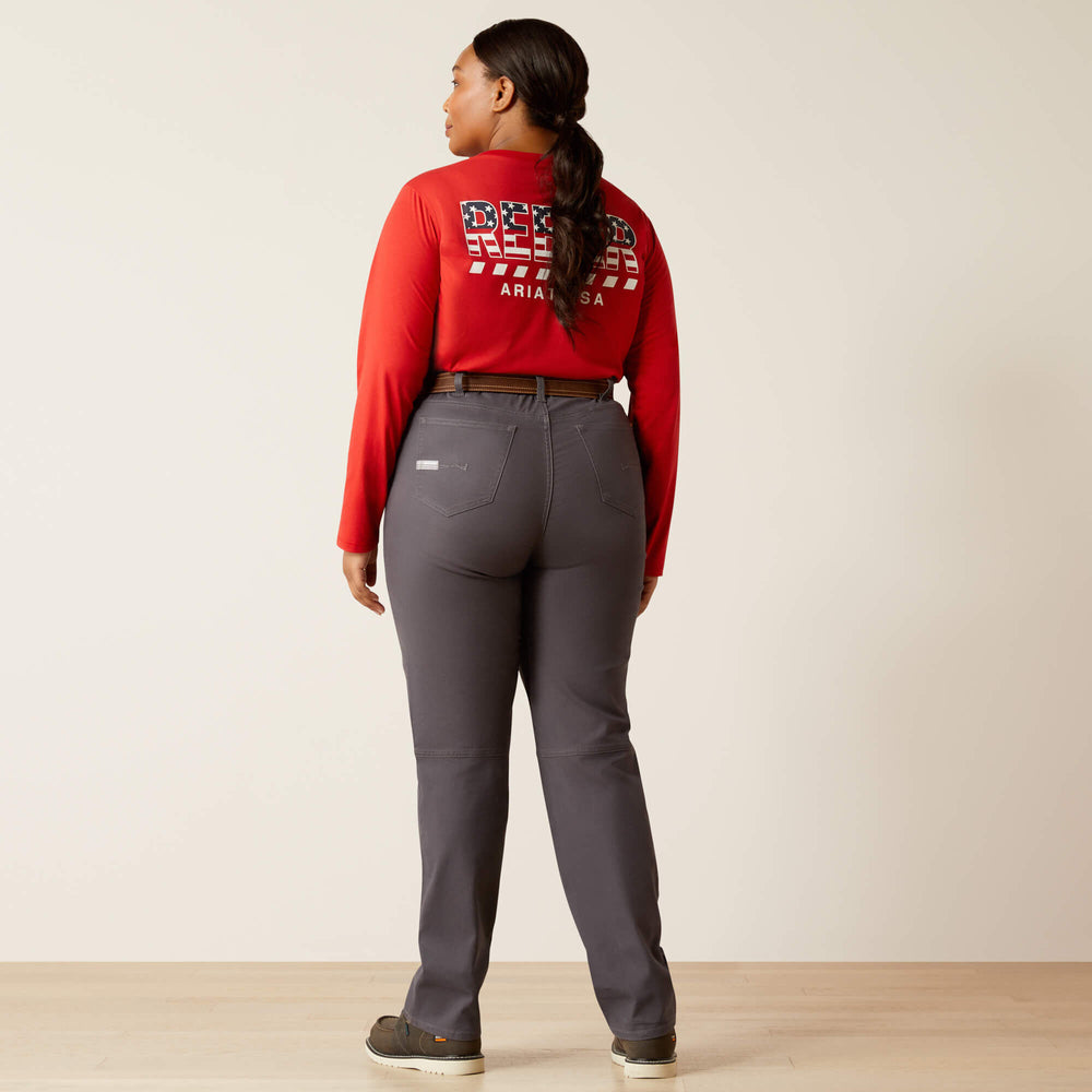 Rebar Perfect Rise Made Tough Straight Pant-Ariat