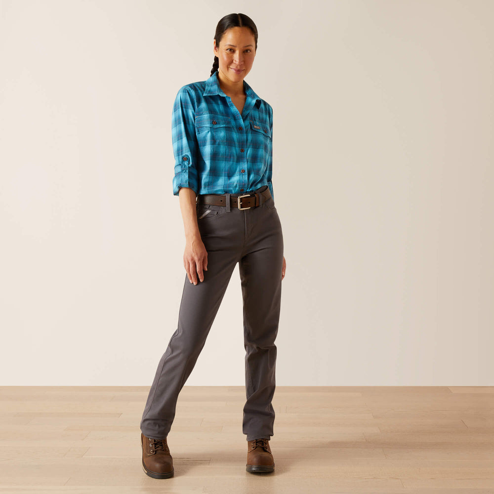 Rebar Perfect Rise Made Tough Straight Pant-Ariat