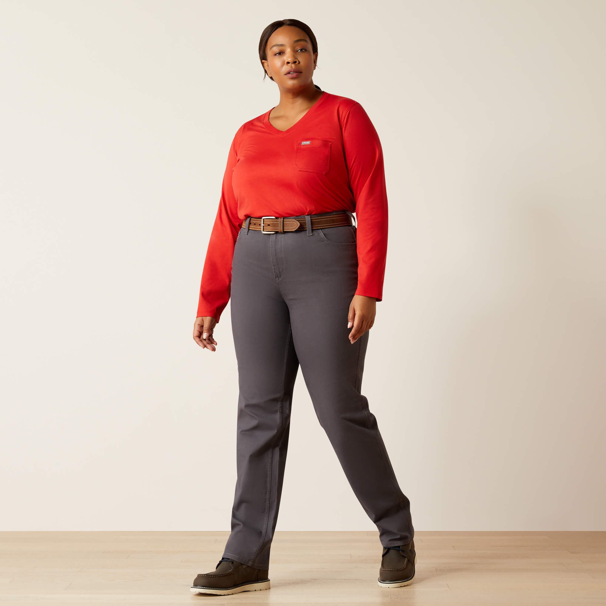 Rebar Perfect Rise Made Tough Straight Pant-Ariat