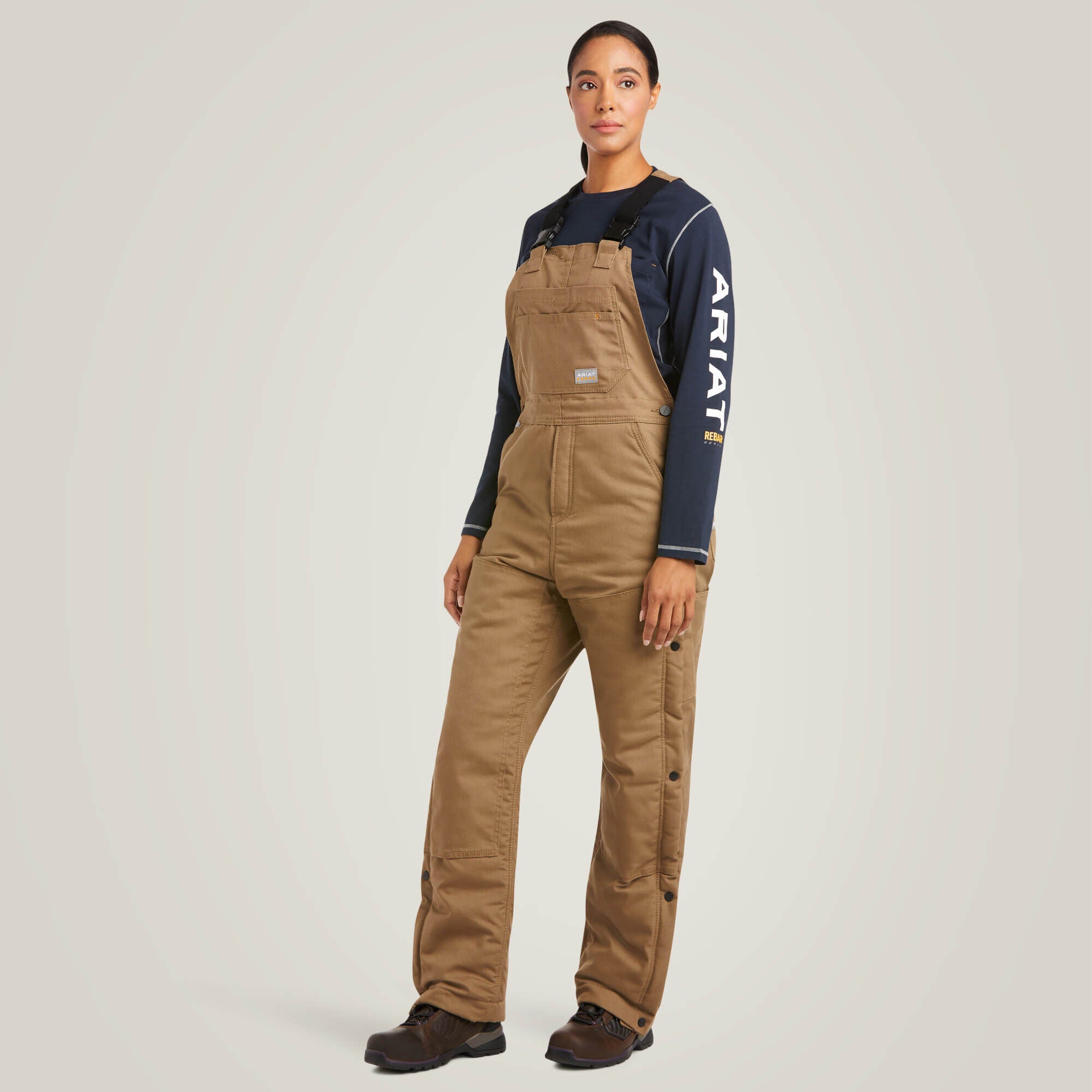 Rebar DuraCanvas Stretch Insulated Bib-Ariat