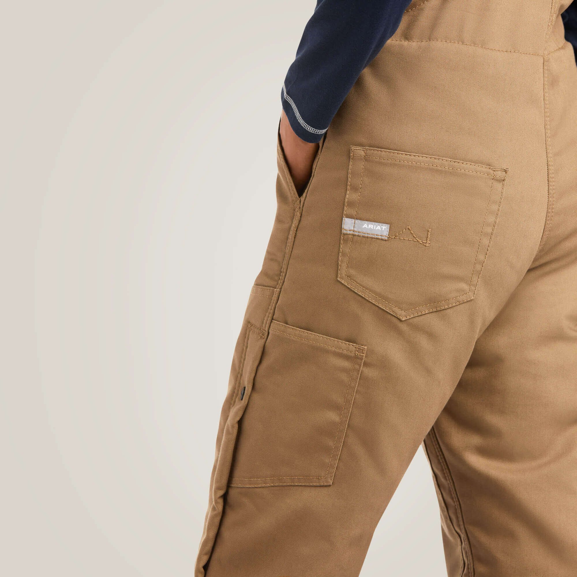 Rebar DuraCanvas Stretch Insulated Bib-Ariat