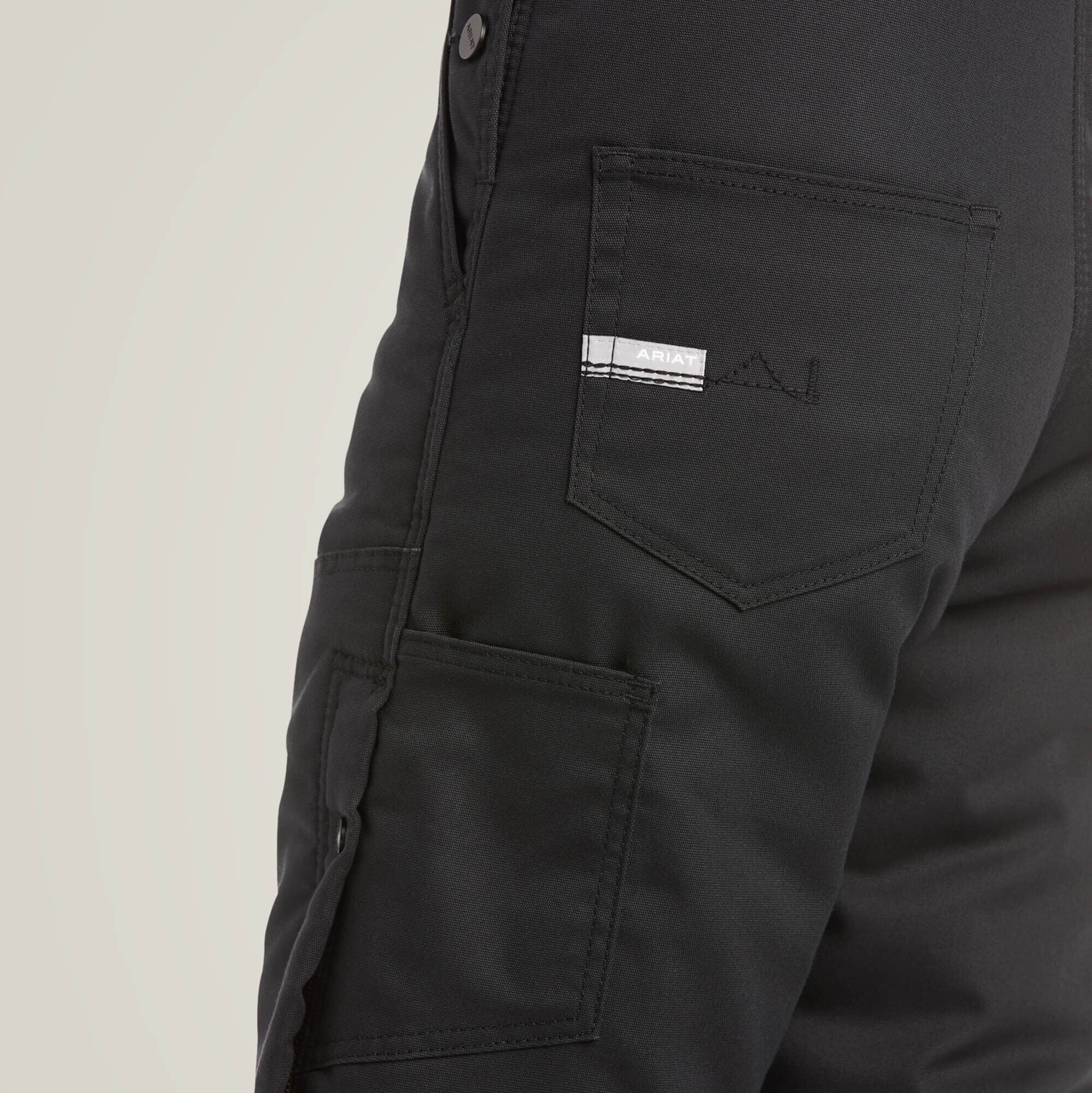 Rebar DuraCanvas Stretch Insulated Bib-Ariat