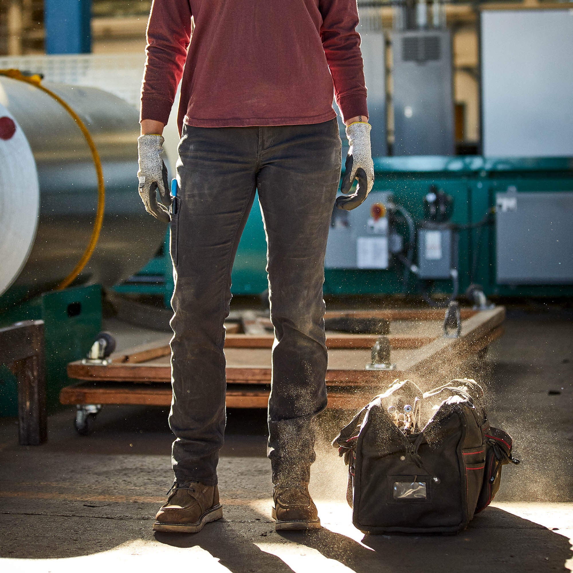 Rebar DuraStretch Made Tough Straight Leg Pant-Ariat