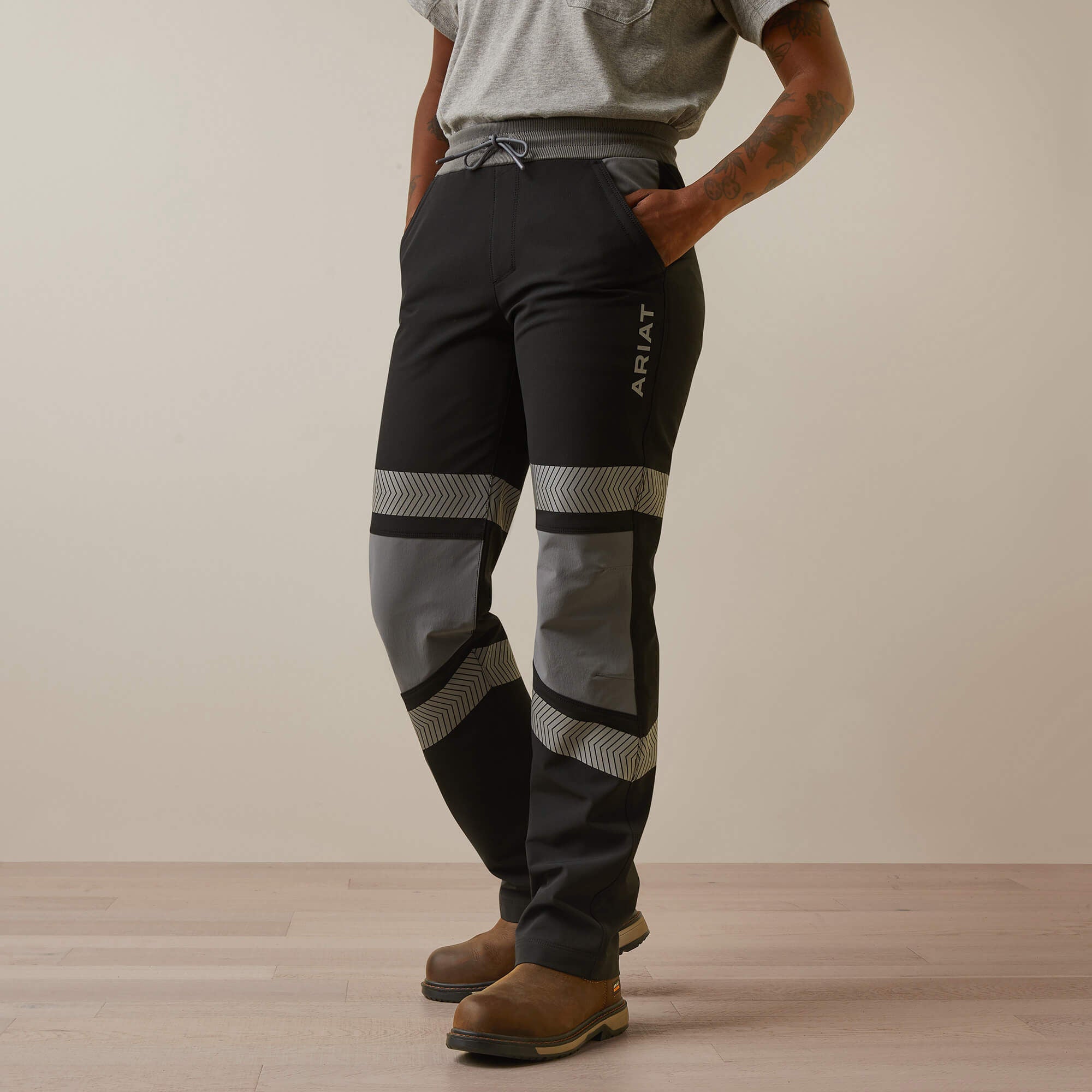 Rebar DuraStretch Pull-On Slim Leg Pant-Ariat