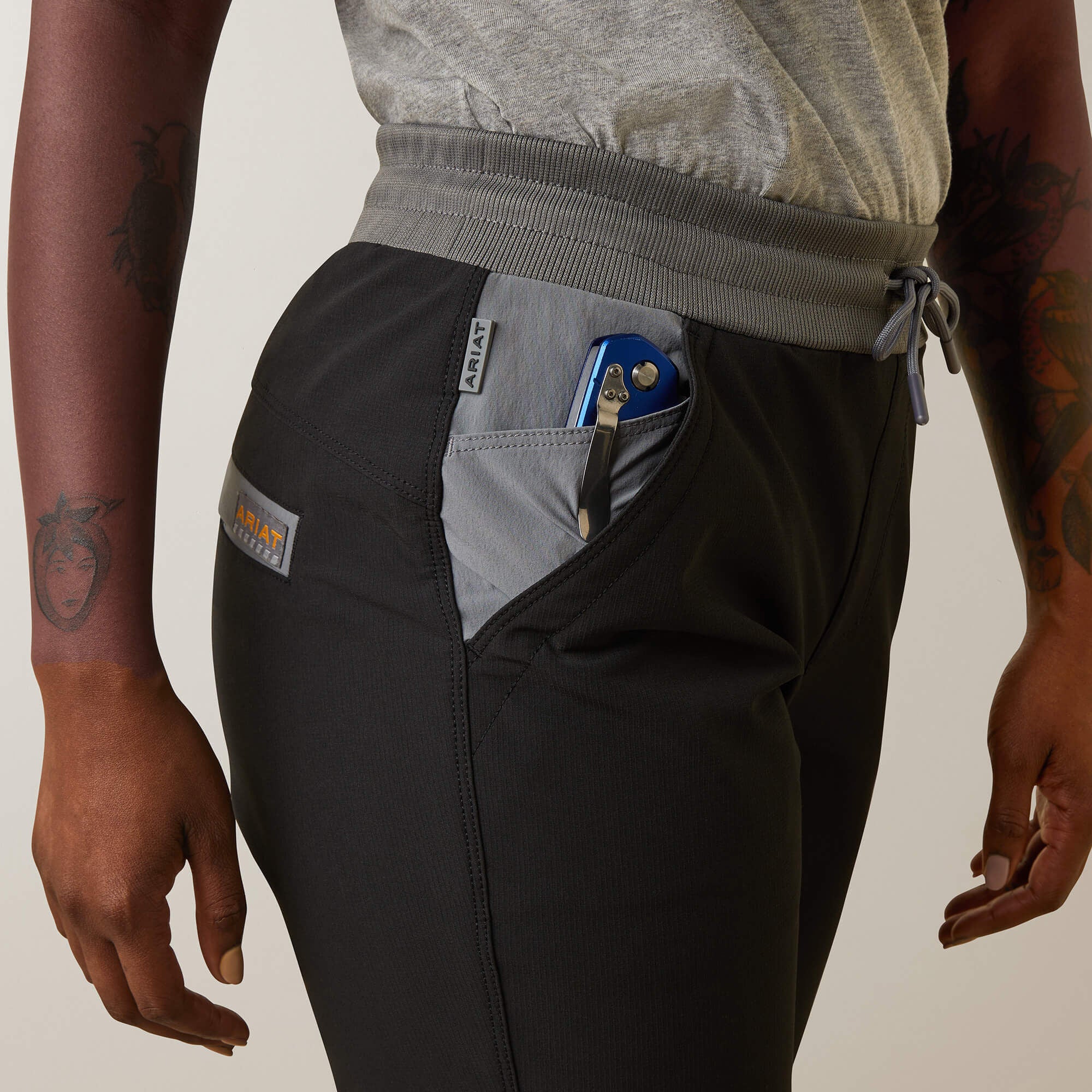 Rebar DuraStretch Pull-On Slim Leg Pant-Ariat