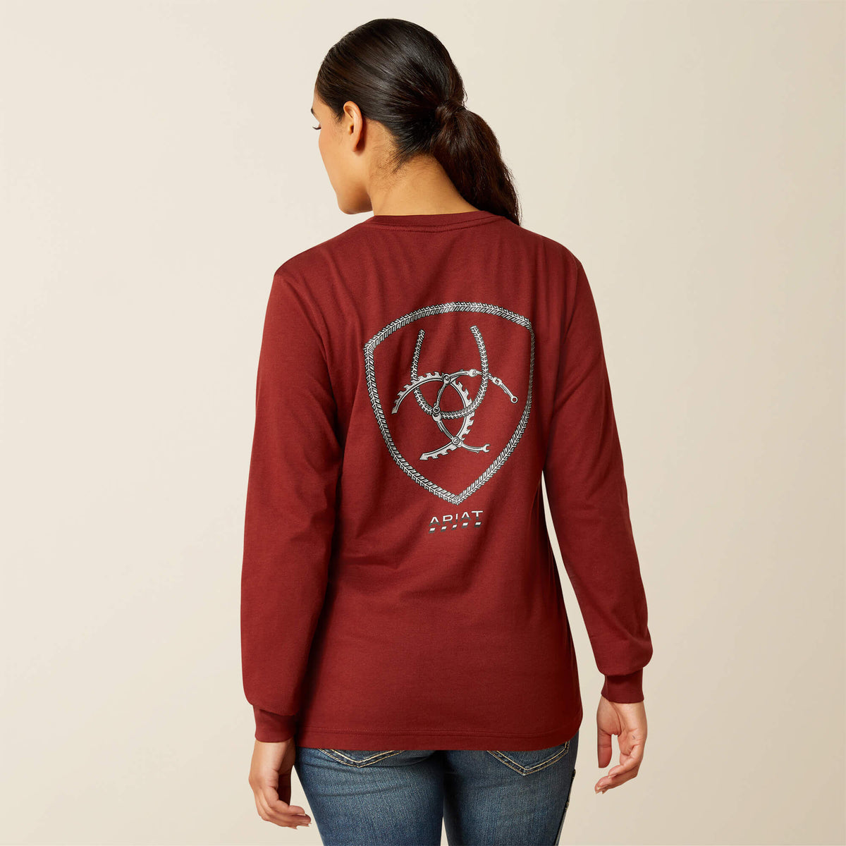 Rebar Cotton Strong Workshop Logo T-Shirt-Ariat