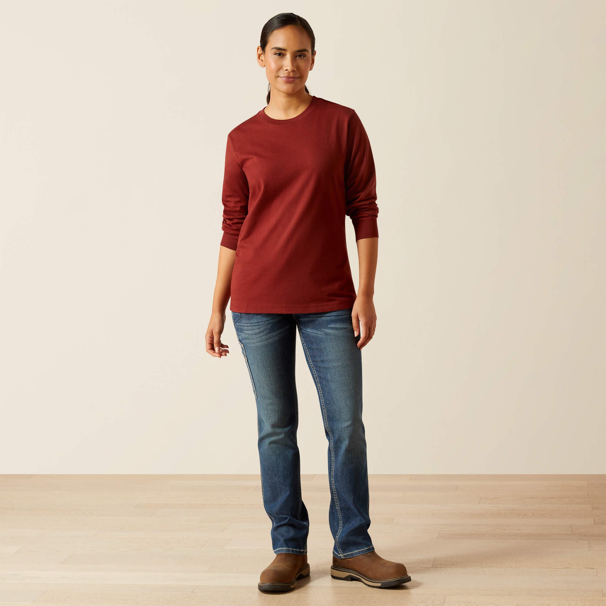 Rebar Cotton Strong Workshop Logo T-Shirt-Ariat