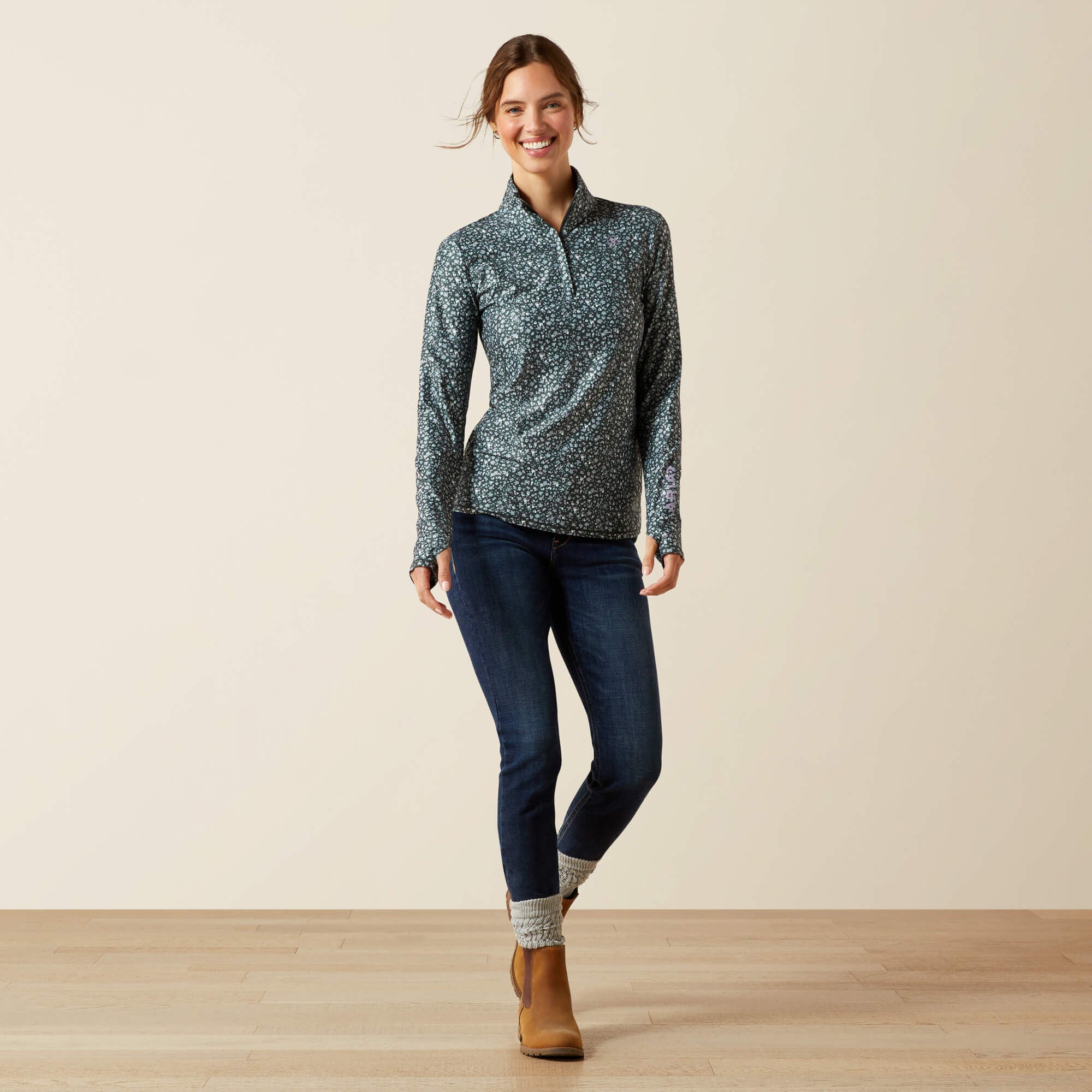 Lowell 3.0 1/4 Zip Baselayer-Ariat
