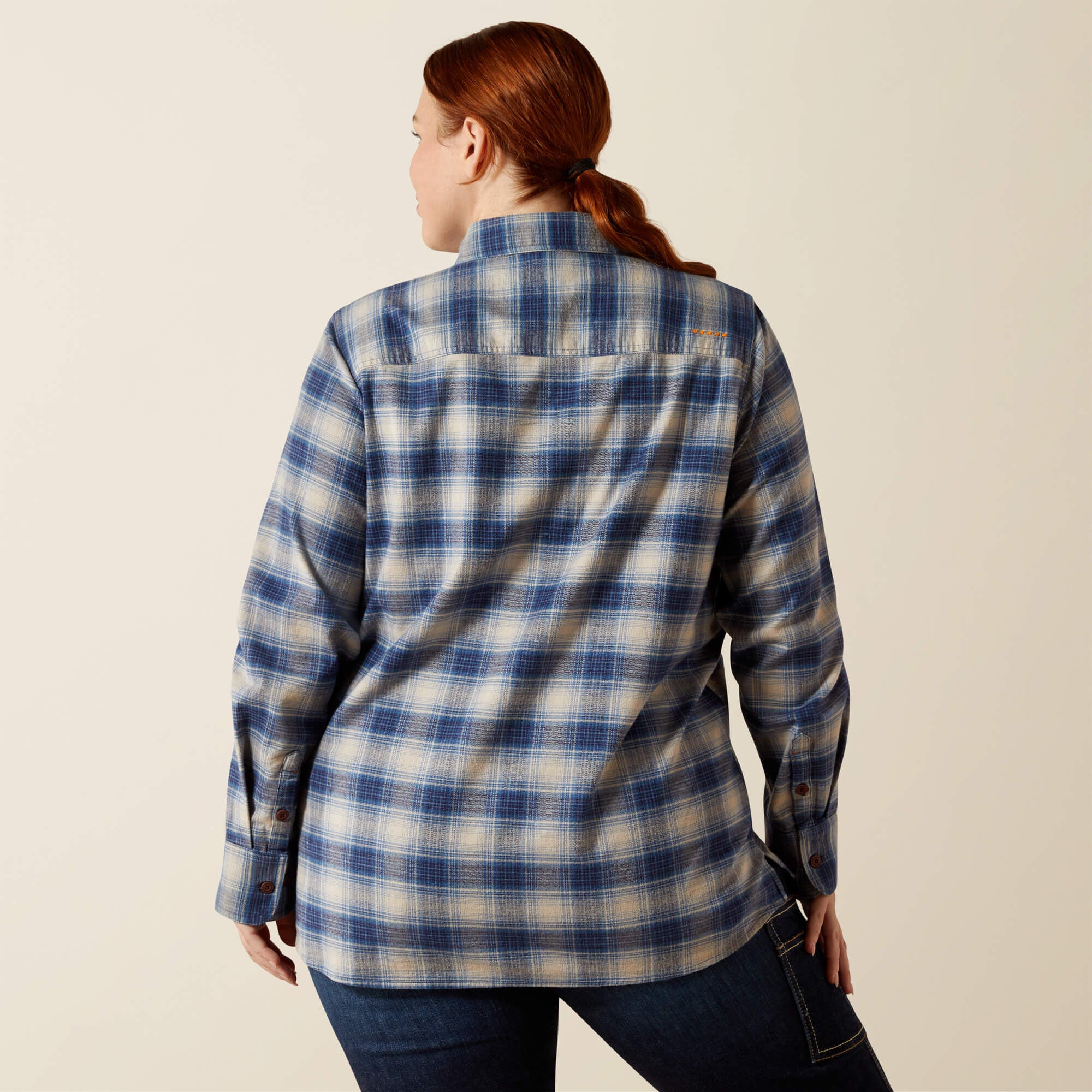 Rebar Flannel DuraStretch Work Shirt-Ariat