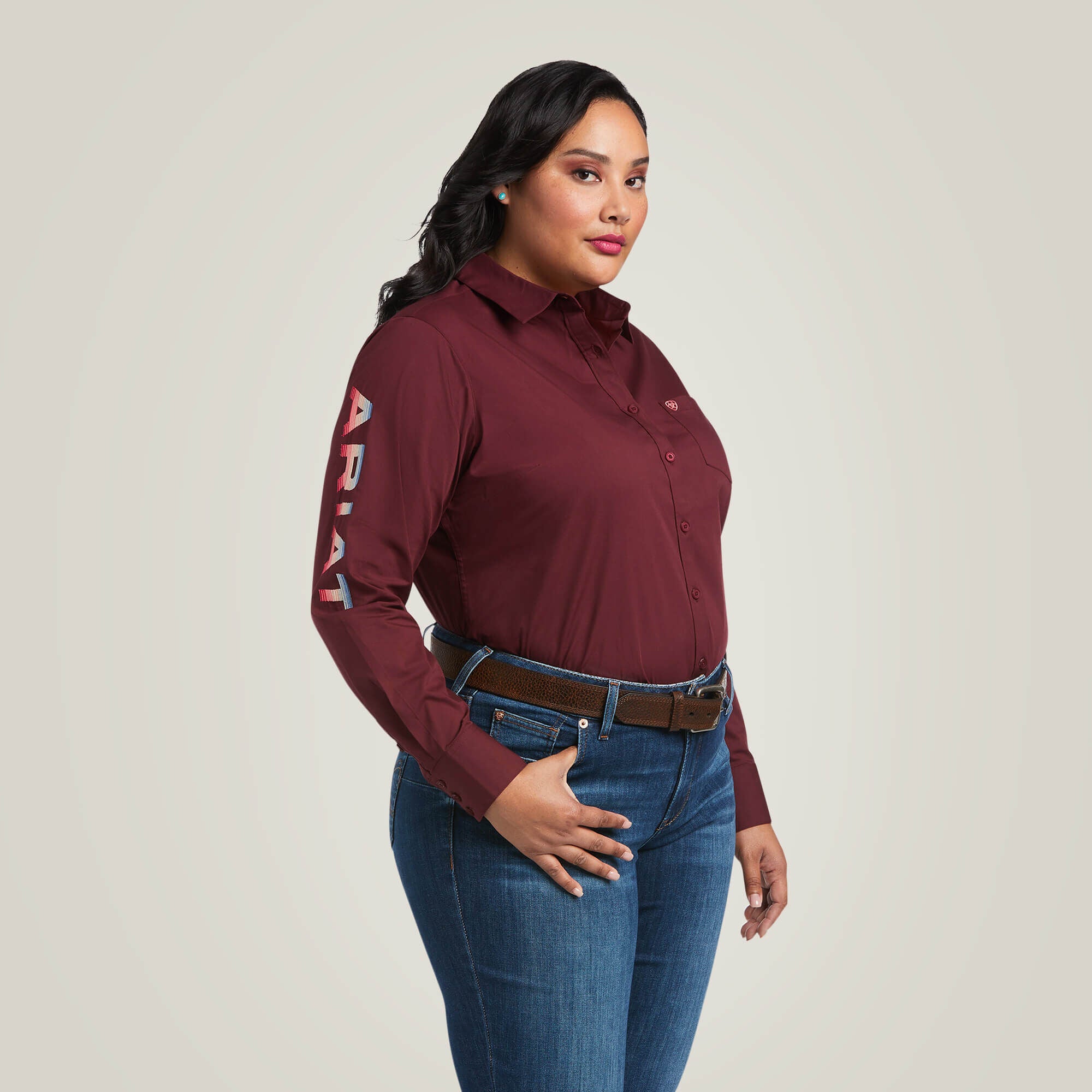 Team Kirby Stretch Shirt-Ariat