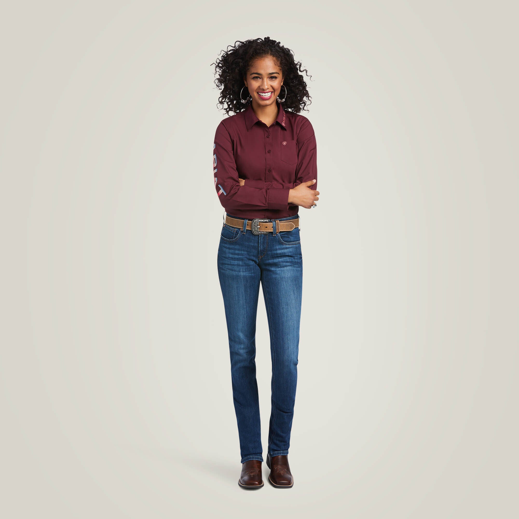 Team Kirby Stretch Shirt-Ariat