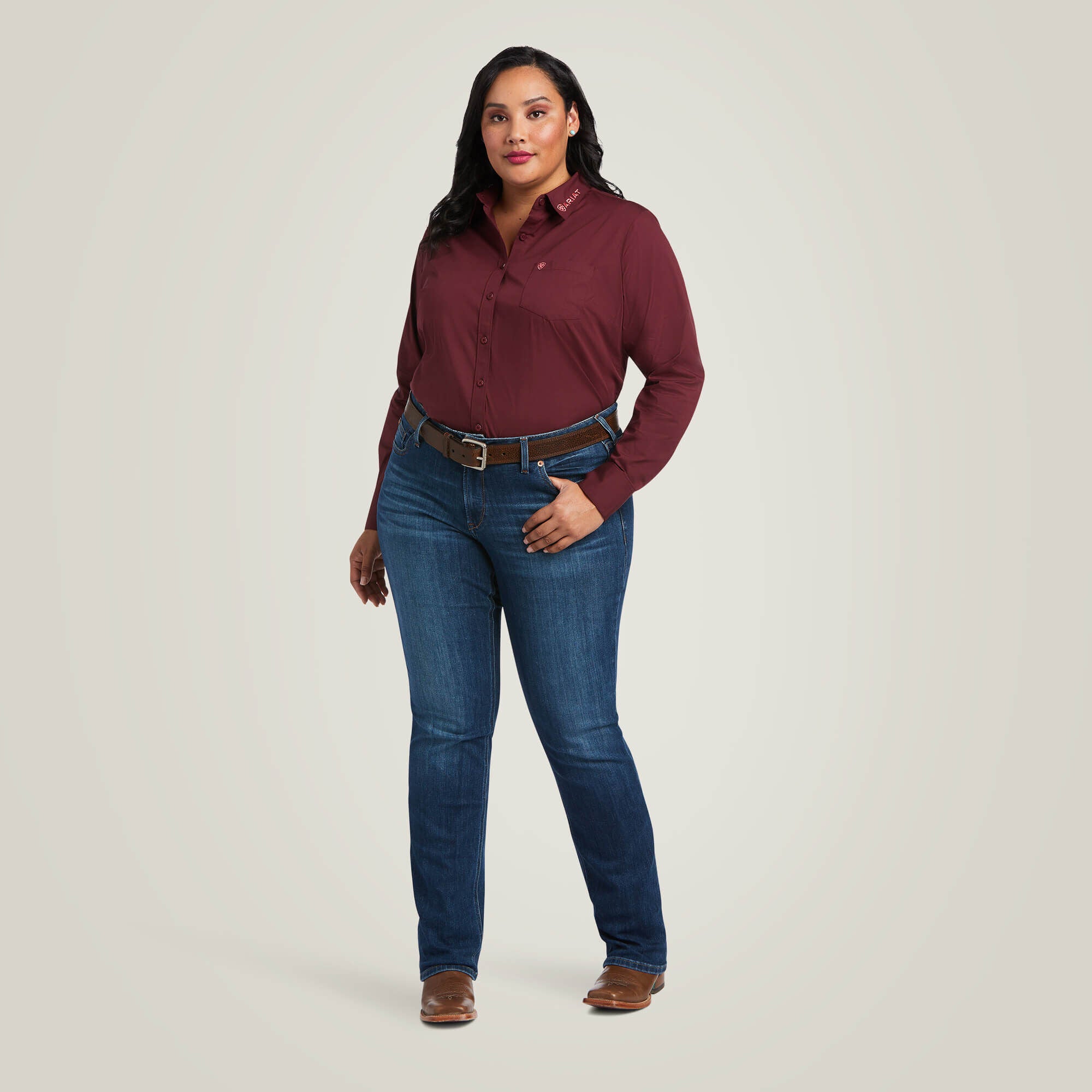 Team Kirby Stretch Shirt-Ariat