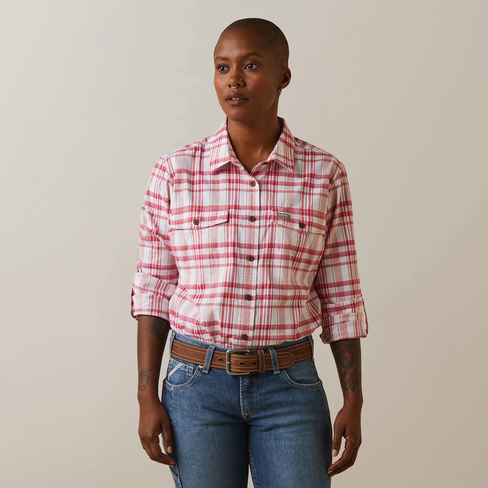 Rebar Made Tough DuraStretch Work Shirt-Ariat