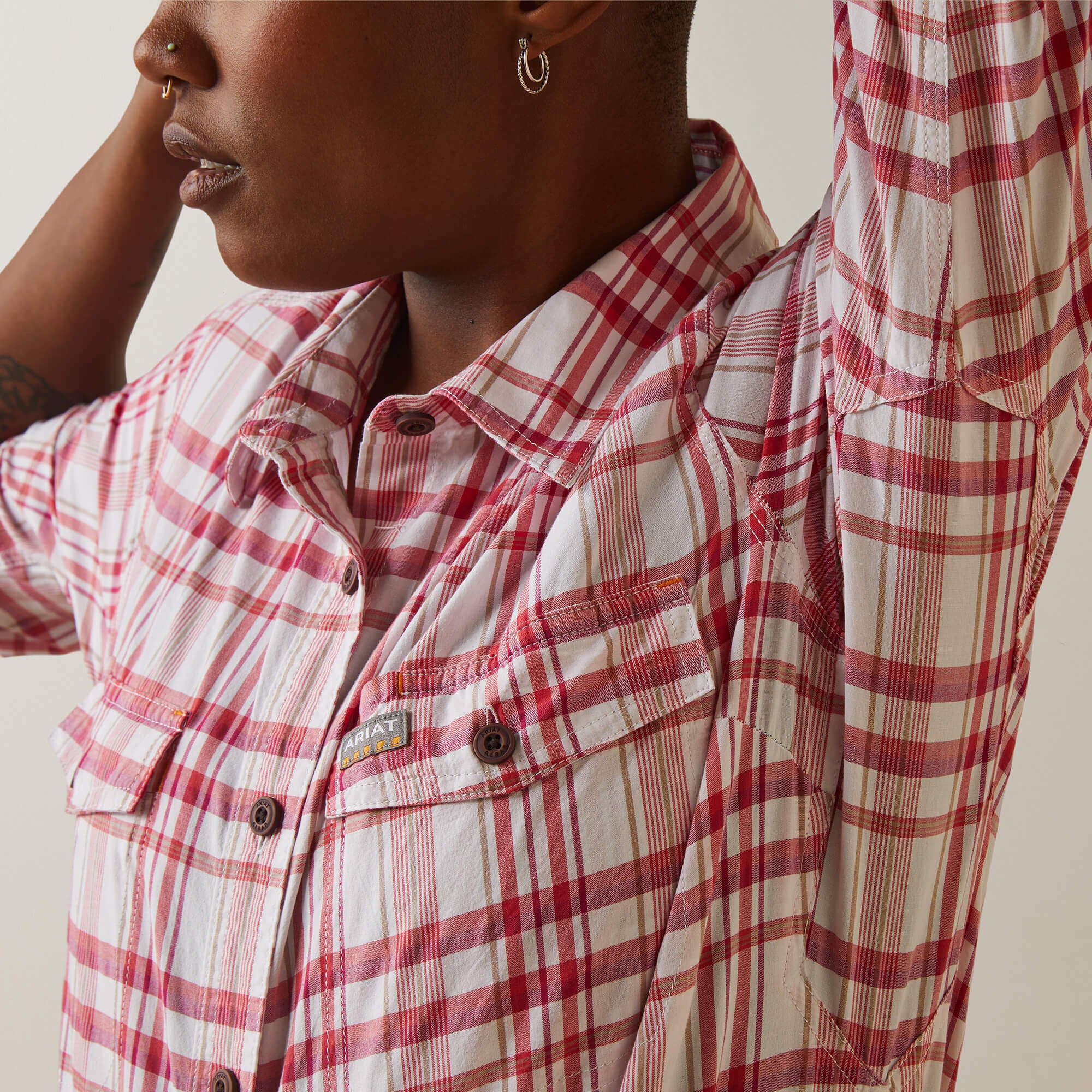 Rebar Made Tough DuraStretch Work Shirt-Ariat