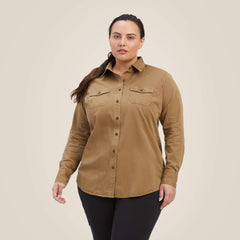Rebar Washed Twill Work Shirt-Ariat