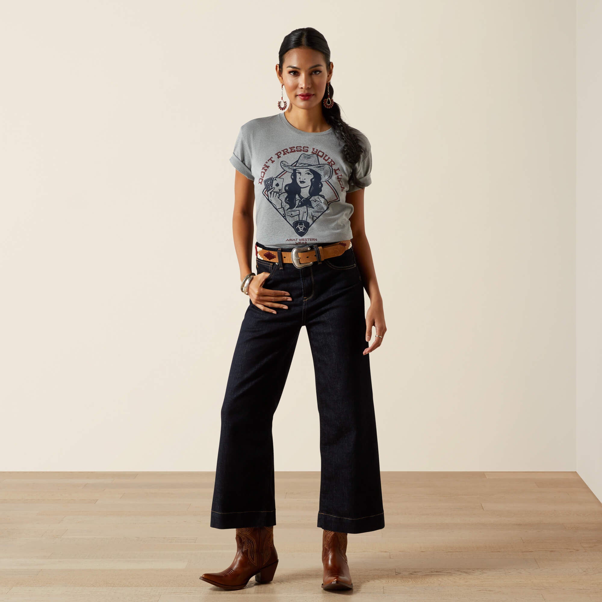 Ariat Don't Press Your Luck T-Shirt-Ariat