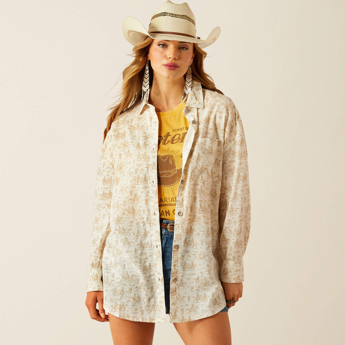 Poppy Summer Overshirt Shirt-Ariat