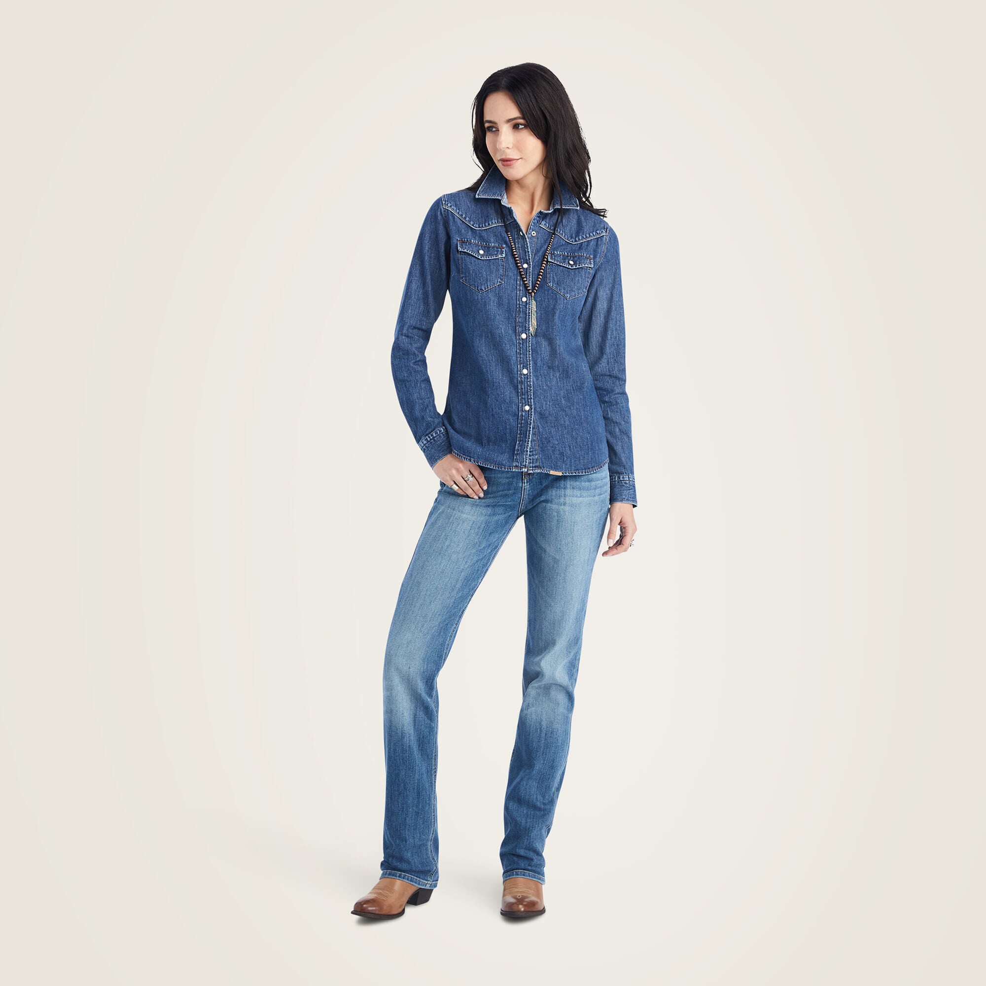 Farriday Denim Shirt-Ariat