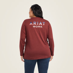 Rebar Workman USA Logo T-Shirt-Ariat
