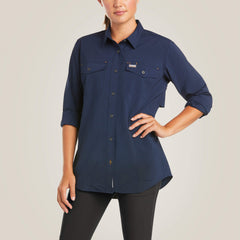 Rebar Made Tough VentTEK DuraStretch Work Shirt-Ariat