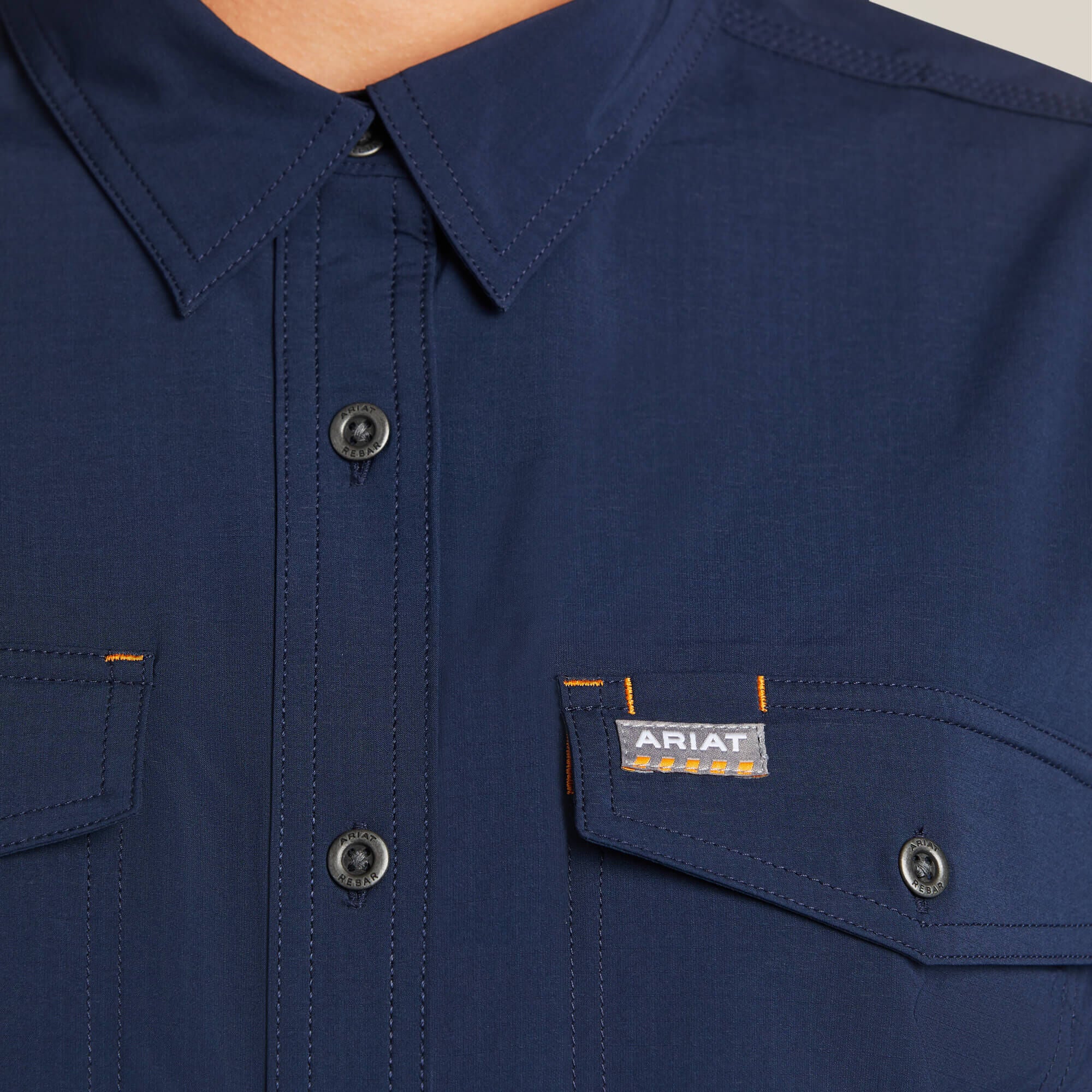 Rebar Made Tough VentTEK DuraStretch Work Shirt-Ariat