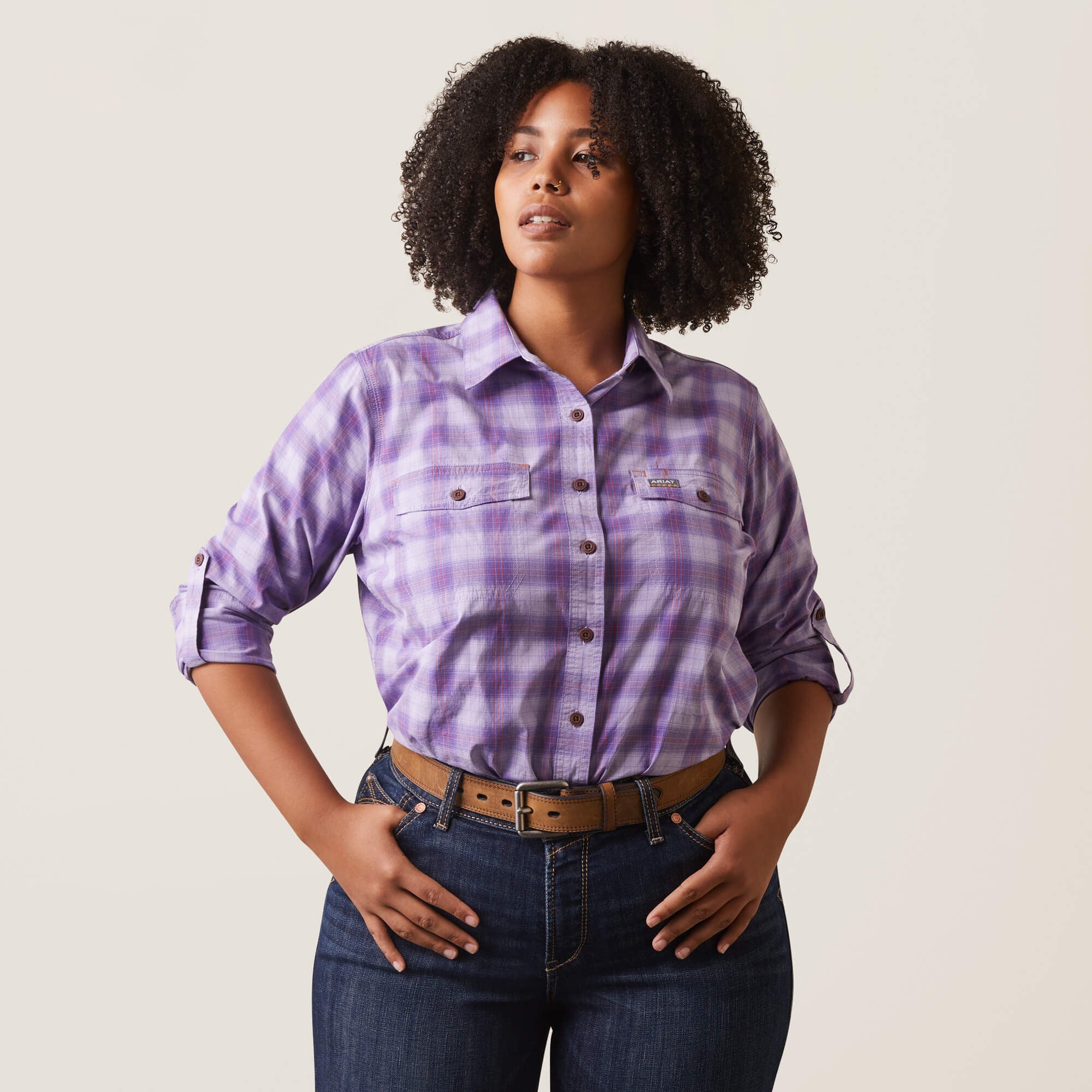 Rebar Made Tough DuraStretch Work Shirt-Ariat