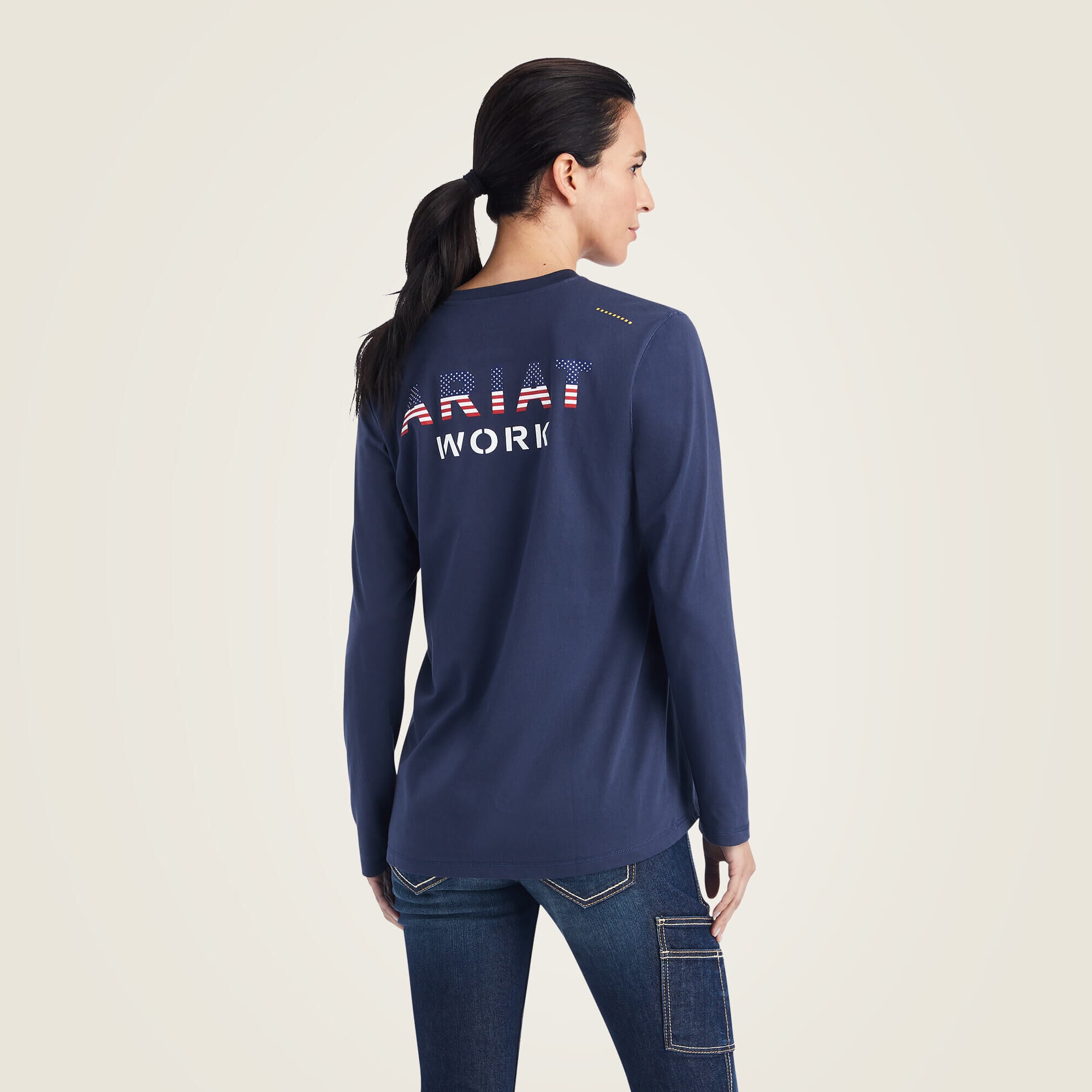 Rebar Workman USA Logo T-Shirt-Ariat