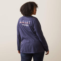 Rebar Workman USA Logo T-Shirt-Ariat
