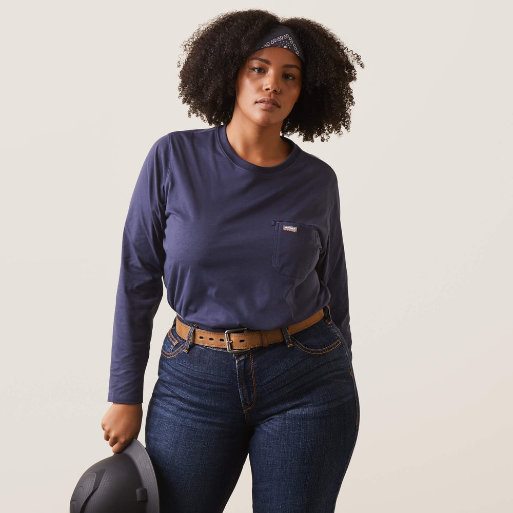 Rebar Workman USA Logo T-Shirt-Ariat