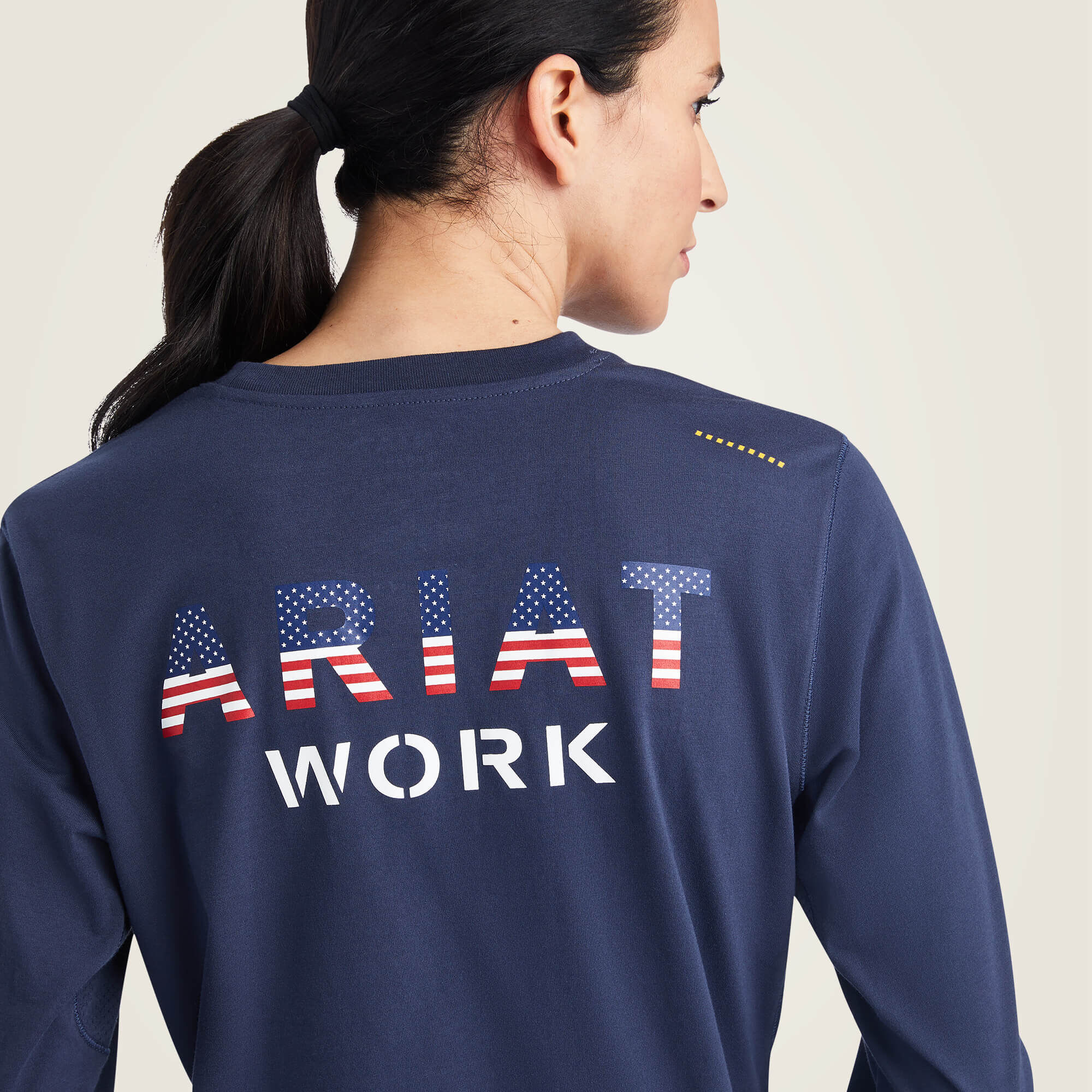 Rebar Workman USA Logo T-Shirt-Ariat